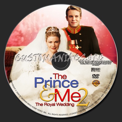 The Prince And Me 2 dvd label