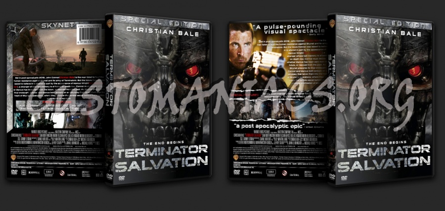 Terminator Salvation dvd cover