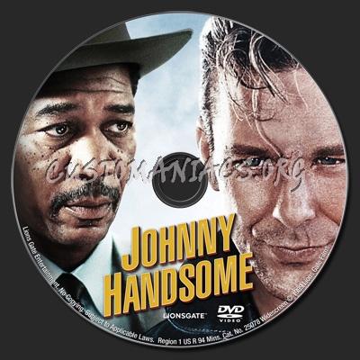 Johnny Handsome dvd label