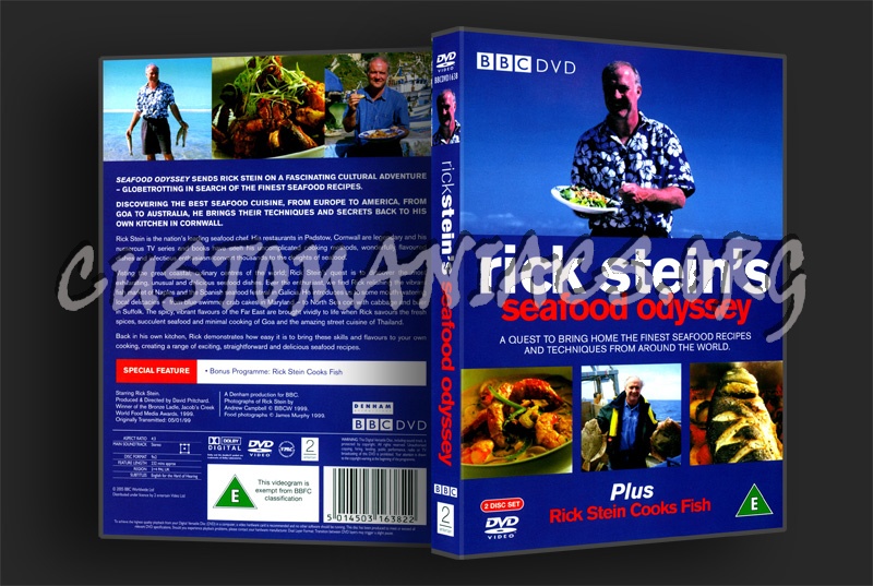 Rick Stein's Seafood Odyssey dvd cover