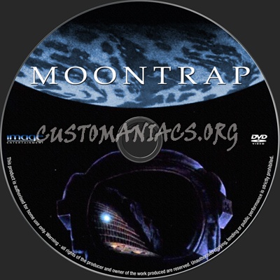 Moontrap dvd label
