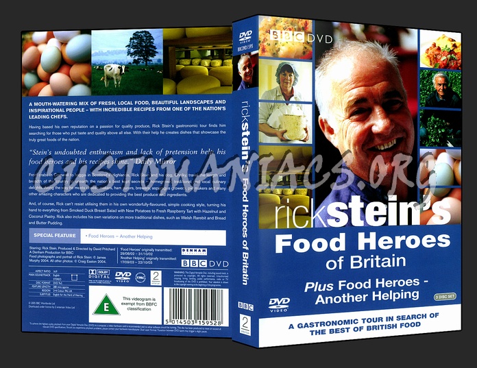 Rick Stein's Food Heroes Of Great Britain dvd cover