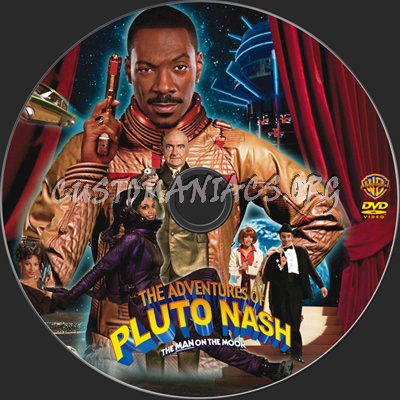 The Adventures of Pluto Nash dvd label