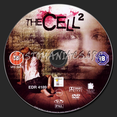 The Cell 2 dvd label