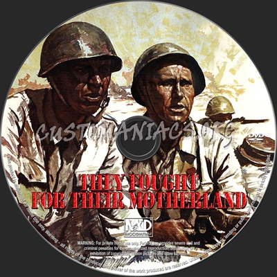 They Fought for Their Motherland dvd label