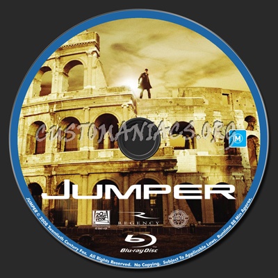 Jumper blu-ray label