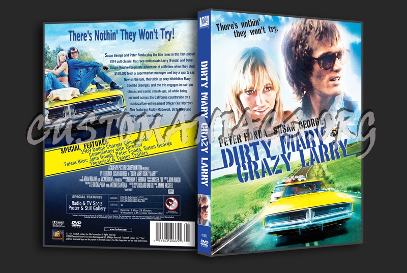 Dirty Harry Crazy Larry dvd cover