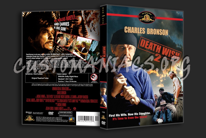 Death Wish 2 dvd cover