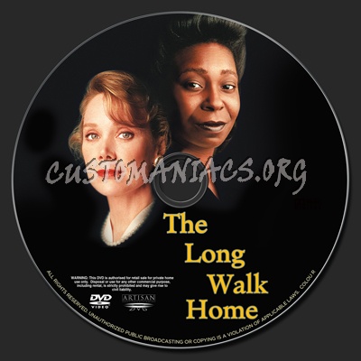 The Long Walk Home dvd label