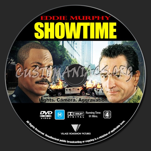Eddie Murphy Collection - Showtime dvd label
