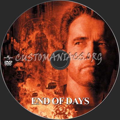 End of Days dvd label