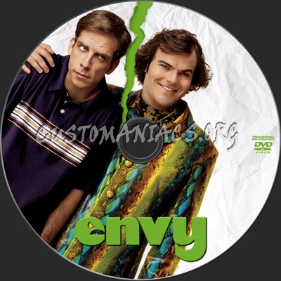 Envy dvd label