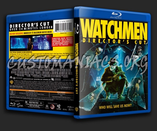 Watchmen blu-ray cover