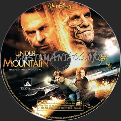 Under the Mountain dvd label