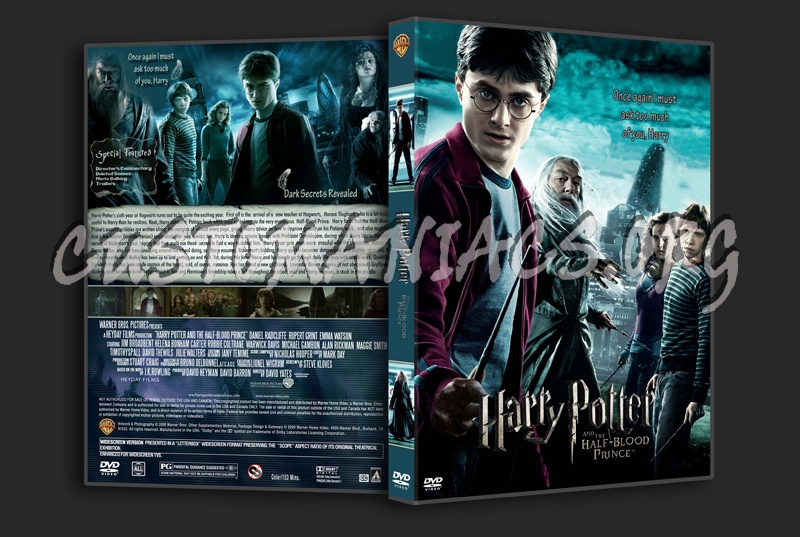 Harry Potter and the Half-Blood Prince dvd cover