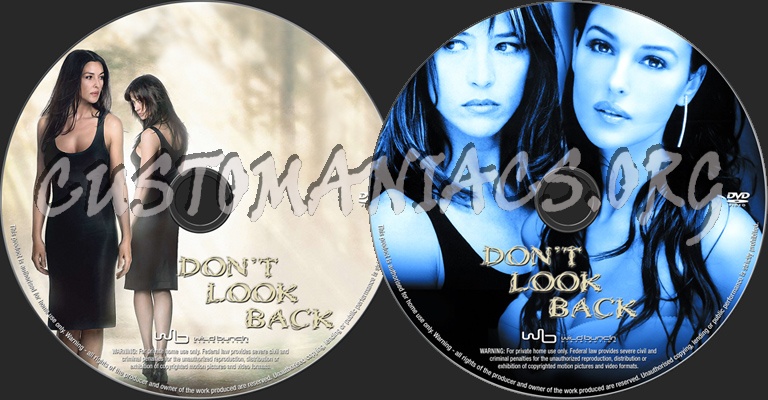 Don't Look Back dvd label