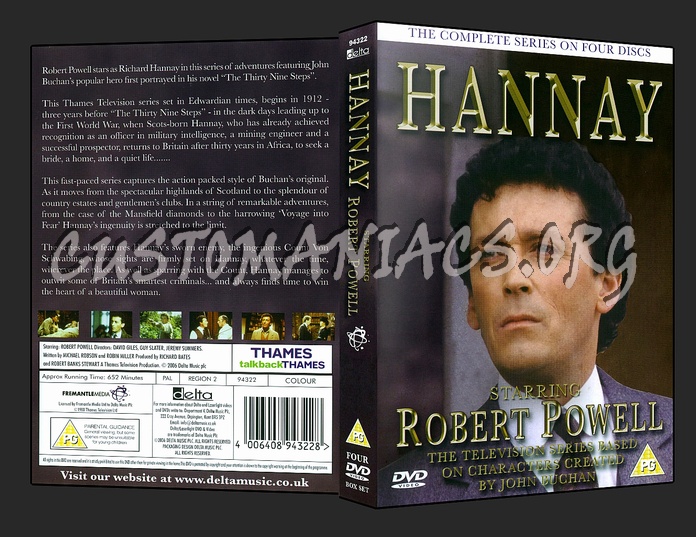 Hannay dvd cover