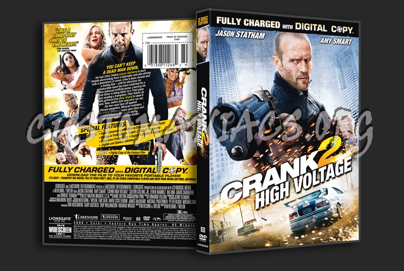 Crank 2 High Voltage dvd cover