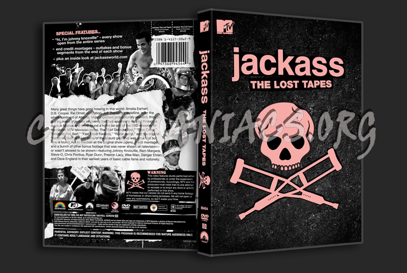 Jackass The Lost Tapes dvd cover
