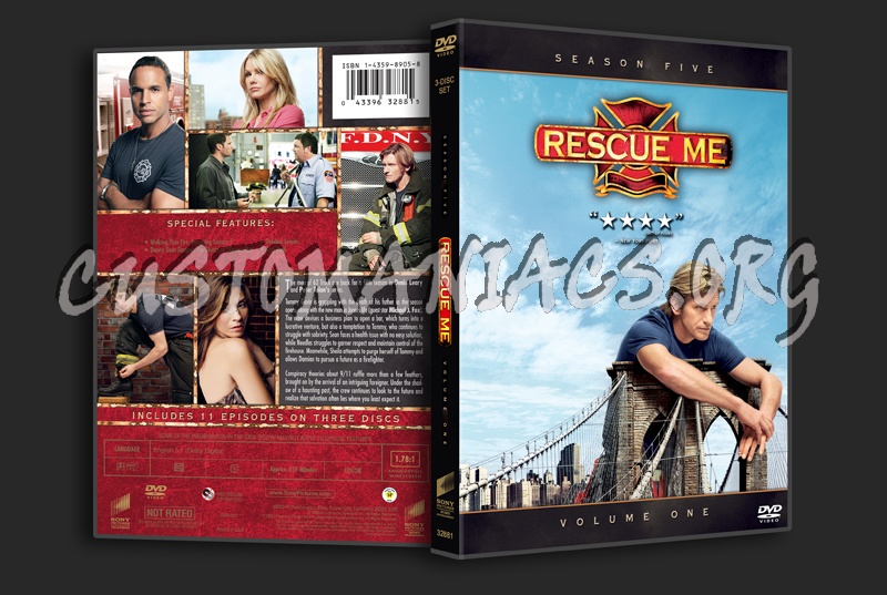 Rescue Me Season 5 Volume 1 dvd cover