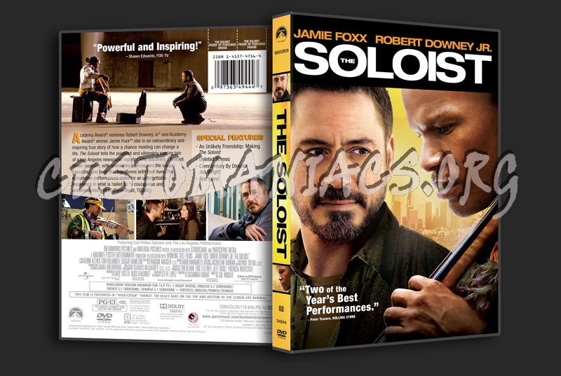 The Soloist dvd cover