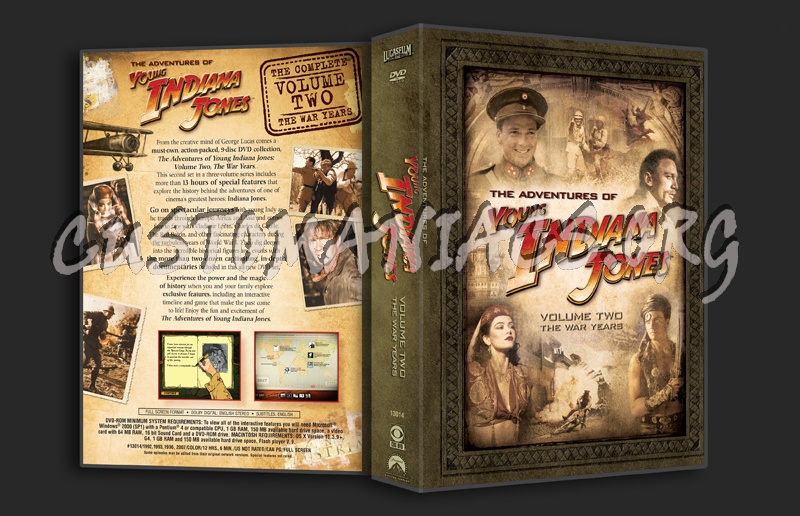 Young Indiana Jones Volume 2 dvd cover