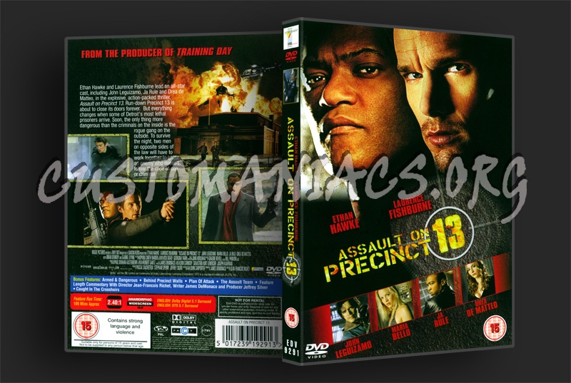 Assault On Precinct 13 dvd cover
