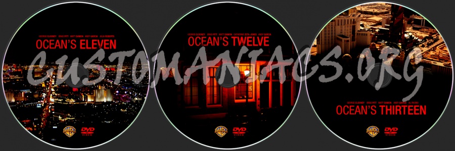 Ocean's Collection dvd label