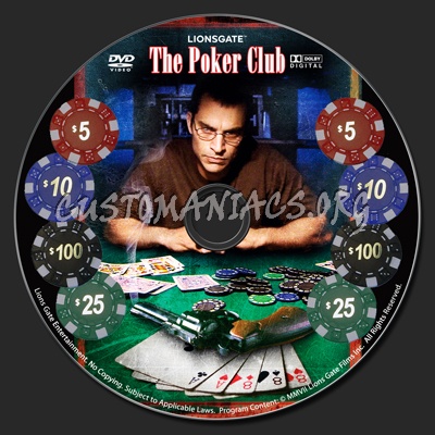 The Poker Club dvd label