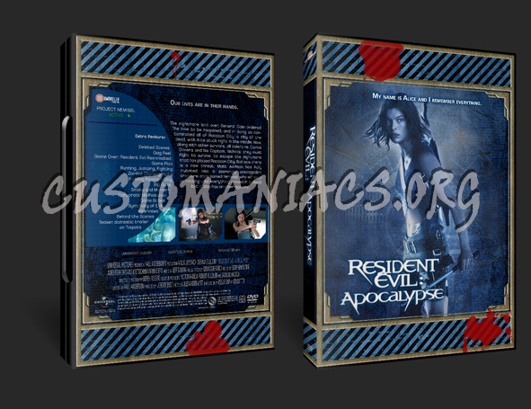 Resident Evil 3 - Apocalypse dvd cover