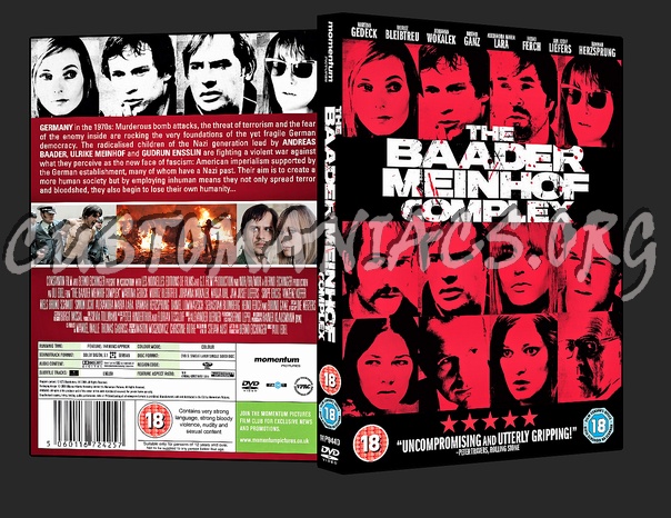 The Baader Meinhof Complex dvd cover