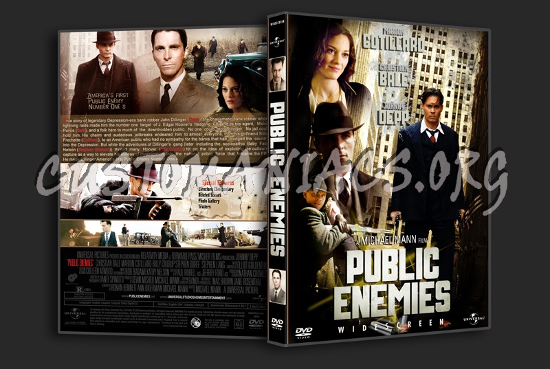 Public Enemies dvd cover