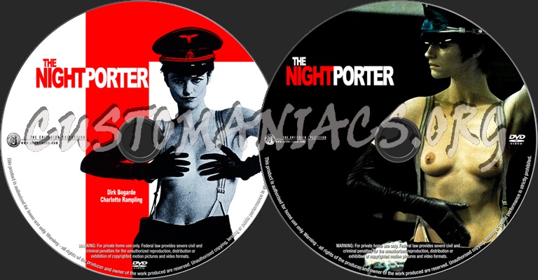 The Night Porter dvd label