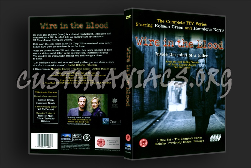 Wire In The Blood Season 1 dvd cover