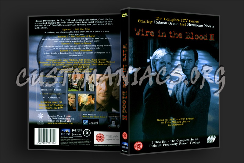 Wire In The Blood  Season 2 dvd cover