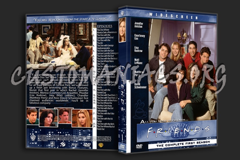 Friends dvd cover
