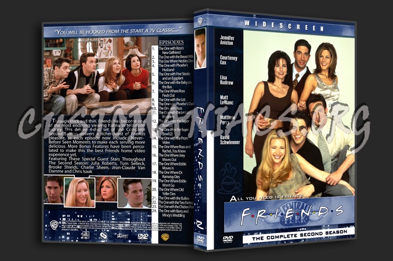 Friends dvd cover