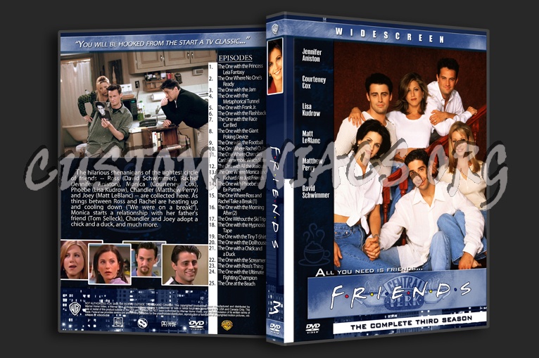 Friends dvd cover