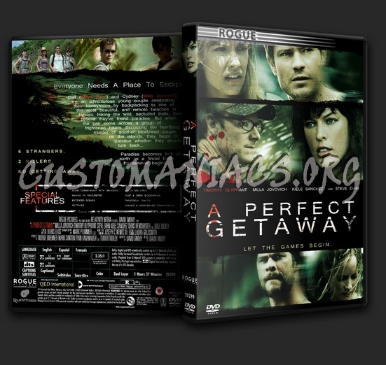 A Perfect Getaway dvd cover