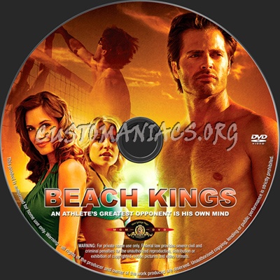Beach Kings dvd label