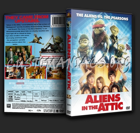 Aliens In The Attic dvd cover