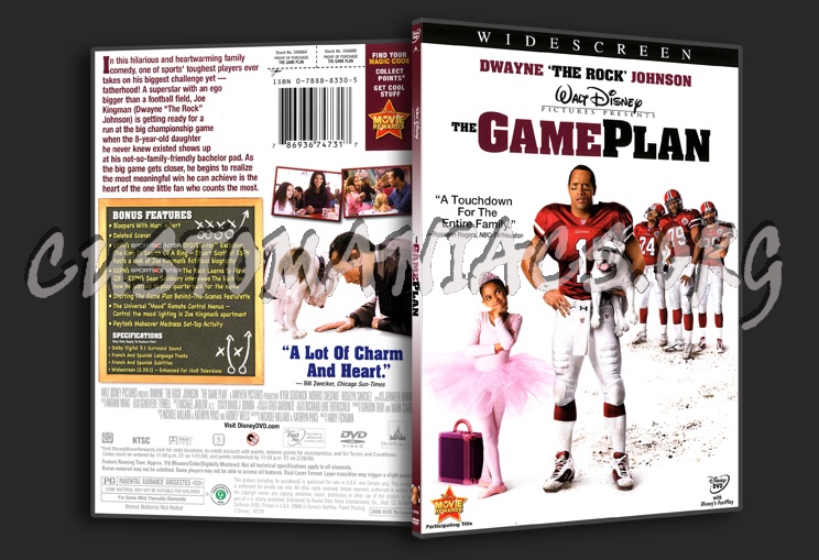 The Game Plan - DVD Covers & Labels by Customaniacs, id: 68990 free ...