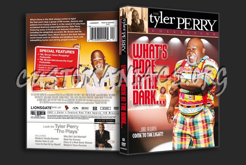 What's Done in the Dark dvd cover