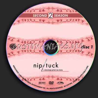 Nip Tuck - Season 2 dvd label
