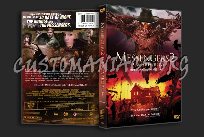 Messengers 2 the Scarecrow dvd cover