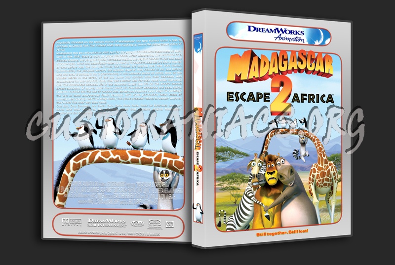 Madagascar: Escape 2 Africa dvd cover