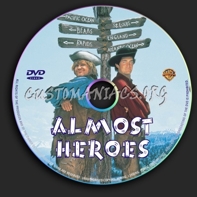 Almost Heroes dvd label
