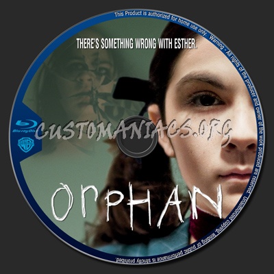 Orphan blu-ray label