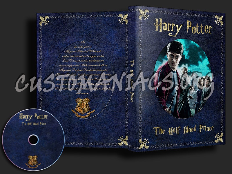 Harry Potter And The Half Blood Prince dvd cover