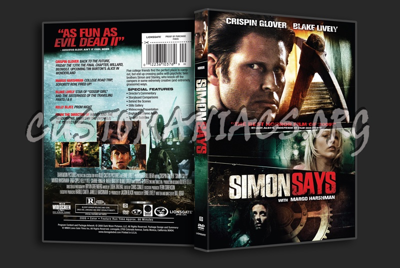 Simon Says dvd cover